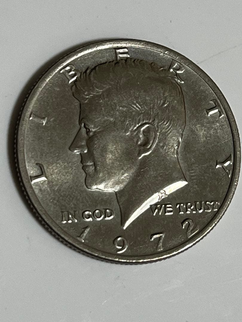 銀貨1964年、1972年ジョン・F・ケネディ ハーフダラー 3枚セット