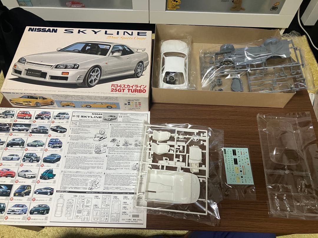 スポーツカー　プラモデル　7個まとめ