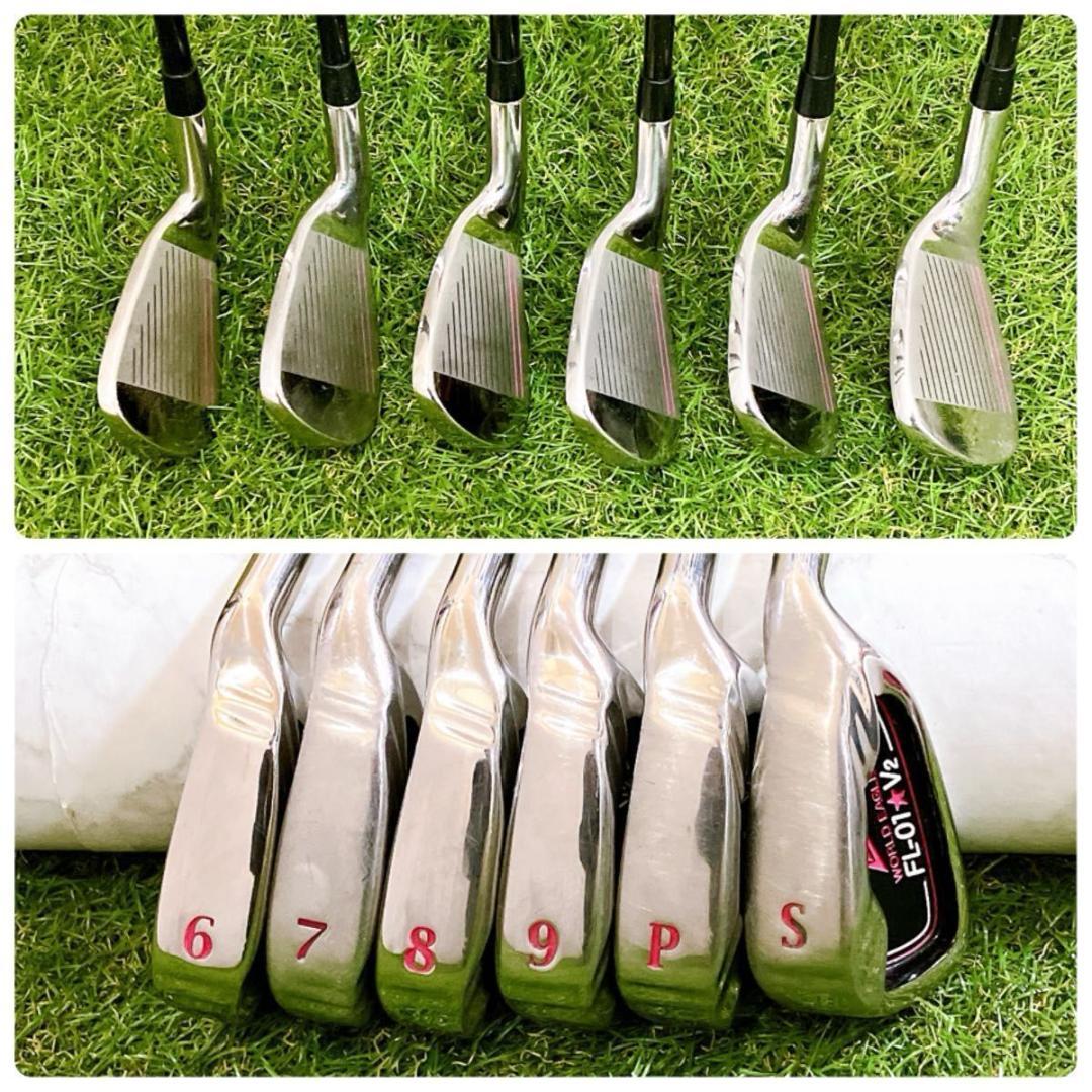 ワールドイーグル レディースゴルフセット 10本 初心者 右 L スリクソン1w