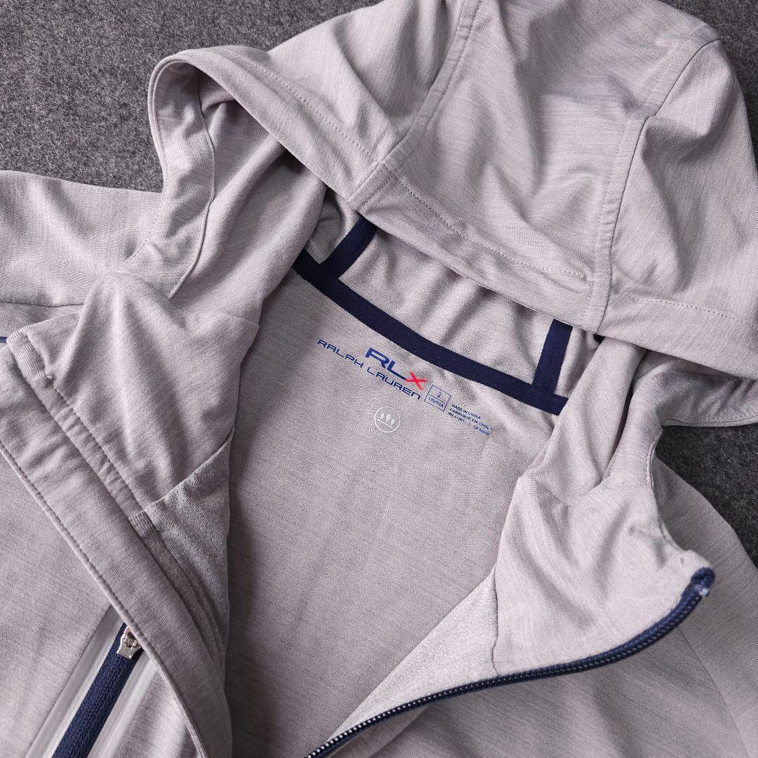 【RLX GOLF】ポロラルフローレン ロゴマーク 長袖ゴルフパーカー S