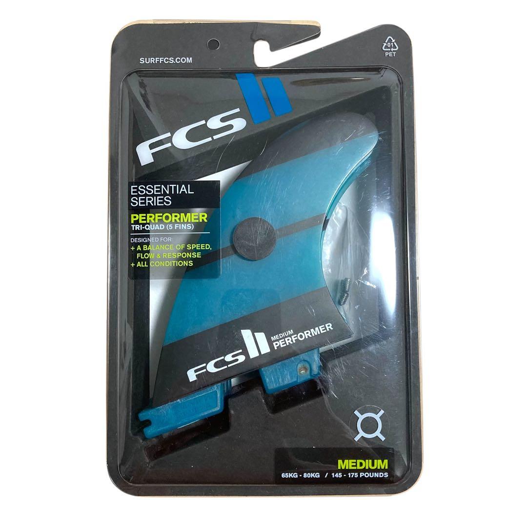 【5本セット】 FCS2 Performer フィンセット Medium