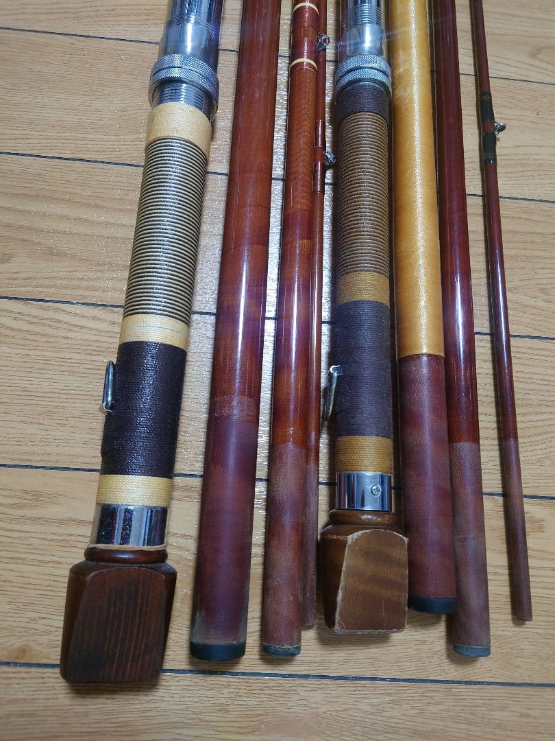 NFT グラス製 石鯛竿 ２セット