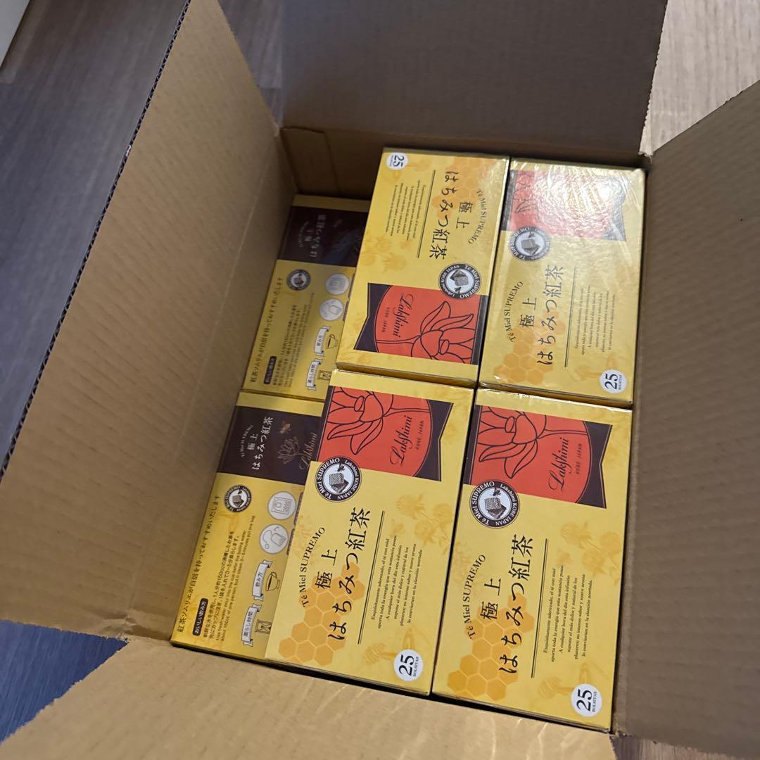 Lakshmi はちみつ紅茶 25袋入り10箱