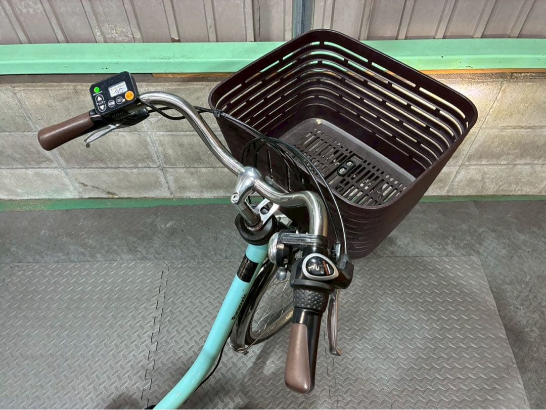 №8500電動自転車 パナソニック ビビDX 26インチ バッテリー大容量！