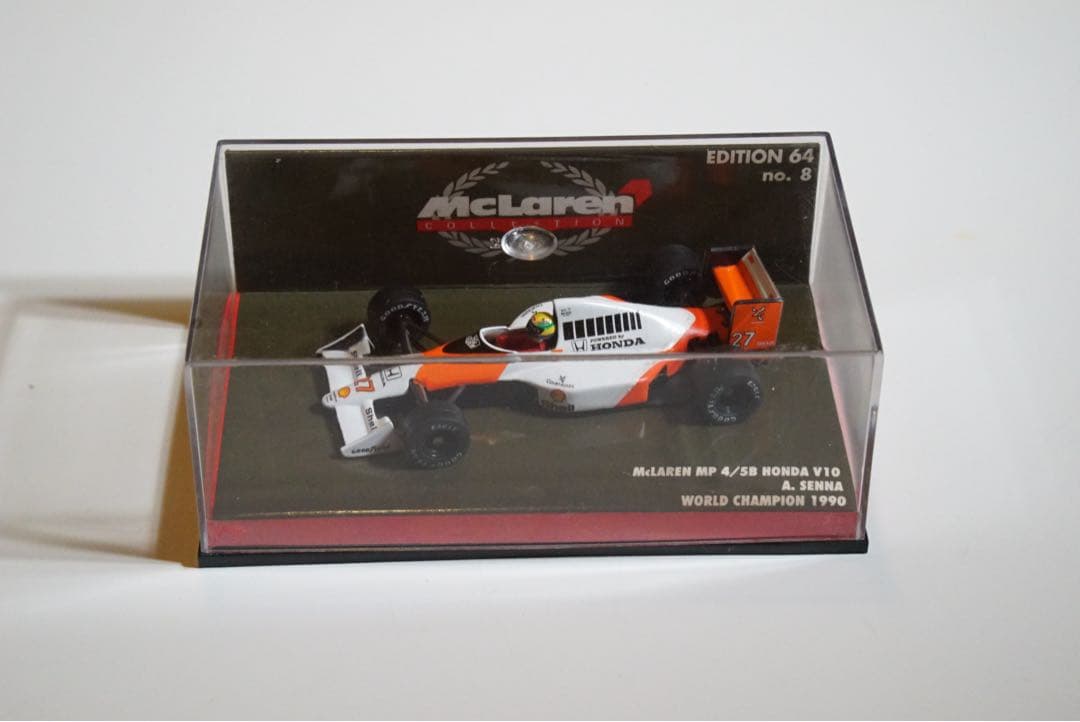 McLaren MP4 Ayrton Senna ミニカー 3台セット