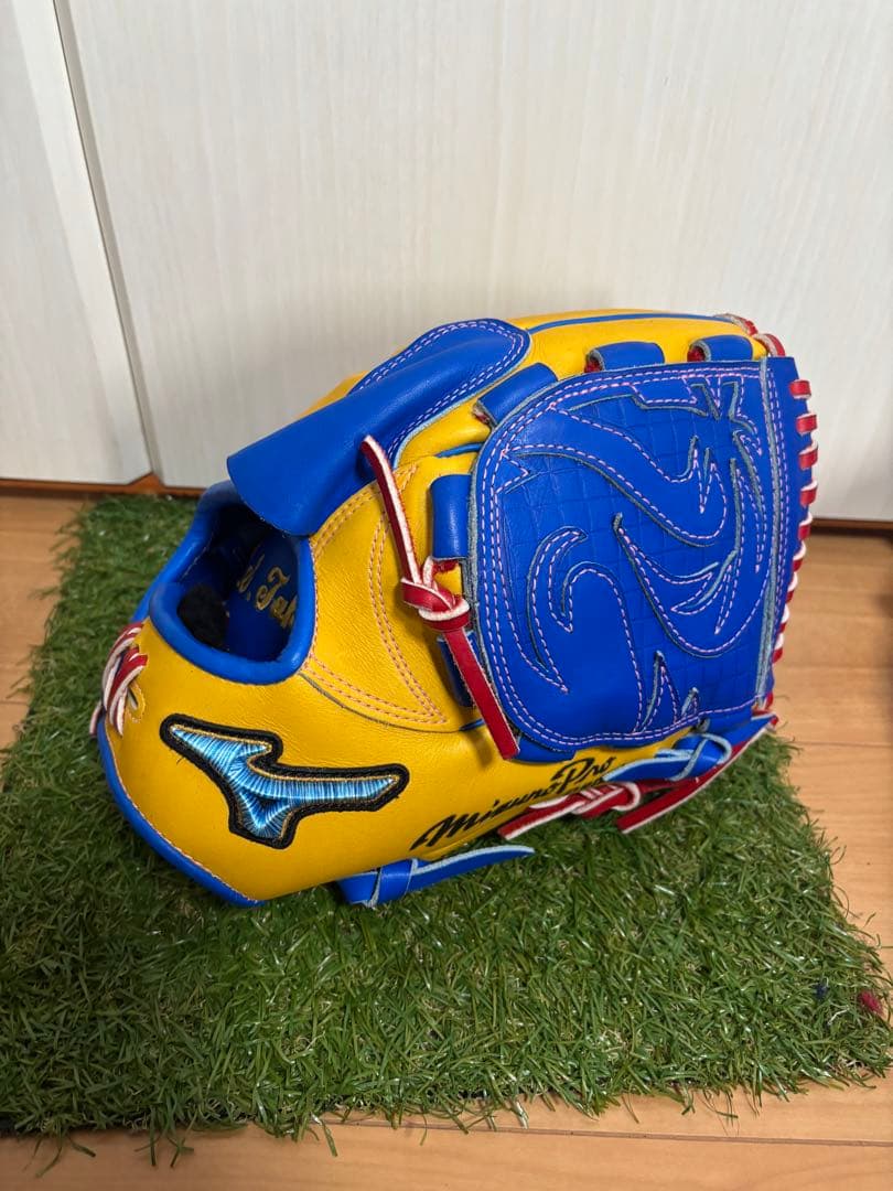 菅野モデル　ミズノプロ ダイバーシティブルー　投手　オーダーグラブ