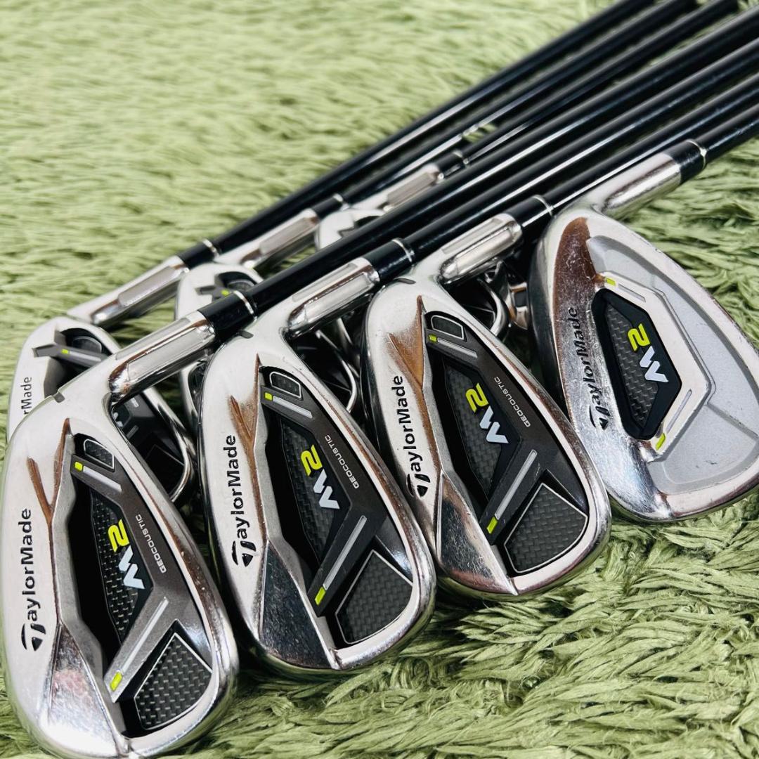 テーラーメイド M2 アイアン8本セット メンズゴルフ 初心者 入門 人気モデル