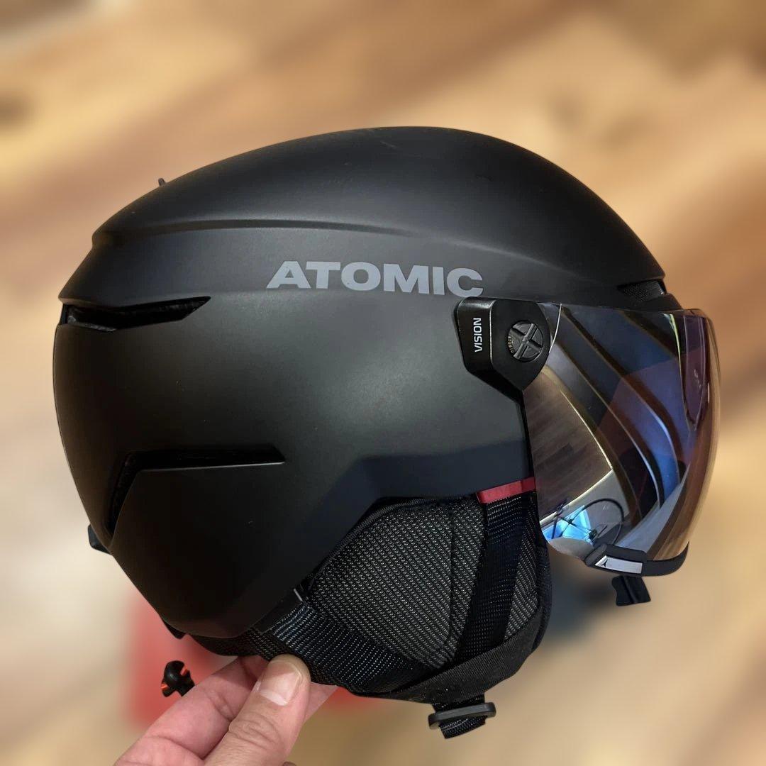 ATOMIC 子供用スキーヘルメット ブラック