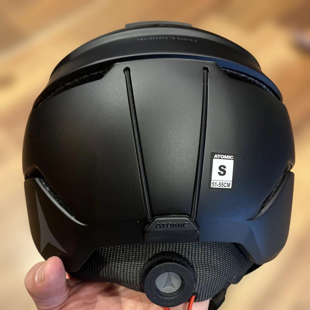 ATOMIC 子供用スキーヘルメット ブラック
