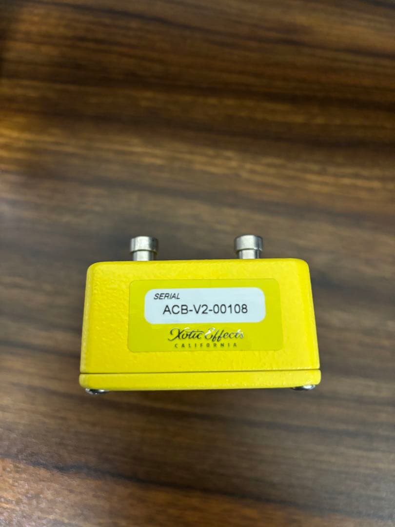 Xotic AC Booster V2 オーバードライブ