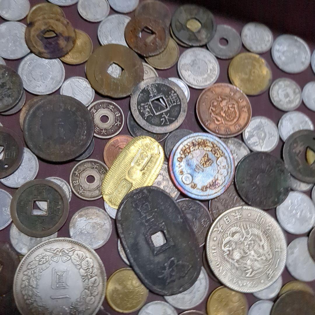 日本の古銭と現代硬貨のコレクション　1.15a