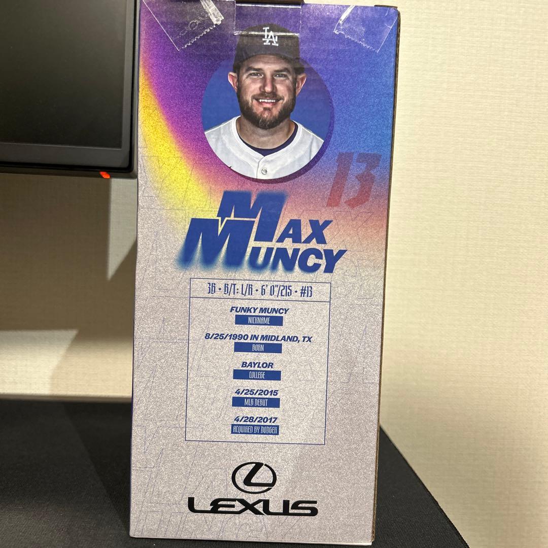 【アメリカ現地限定】【新品未開封】ドジャース　ボブルヘッド　マックスマンシー