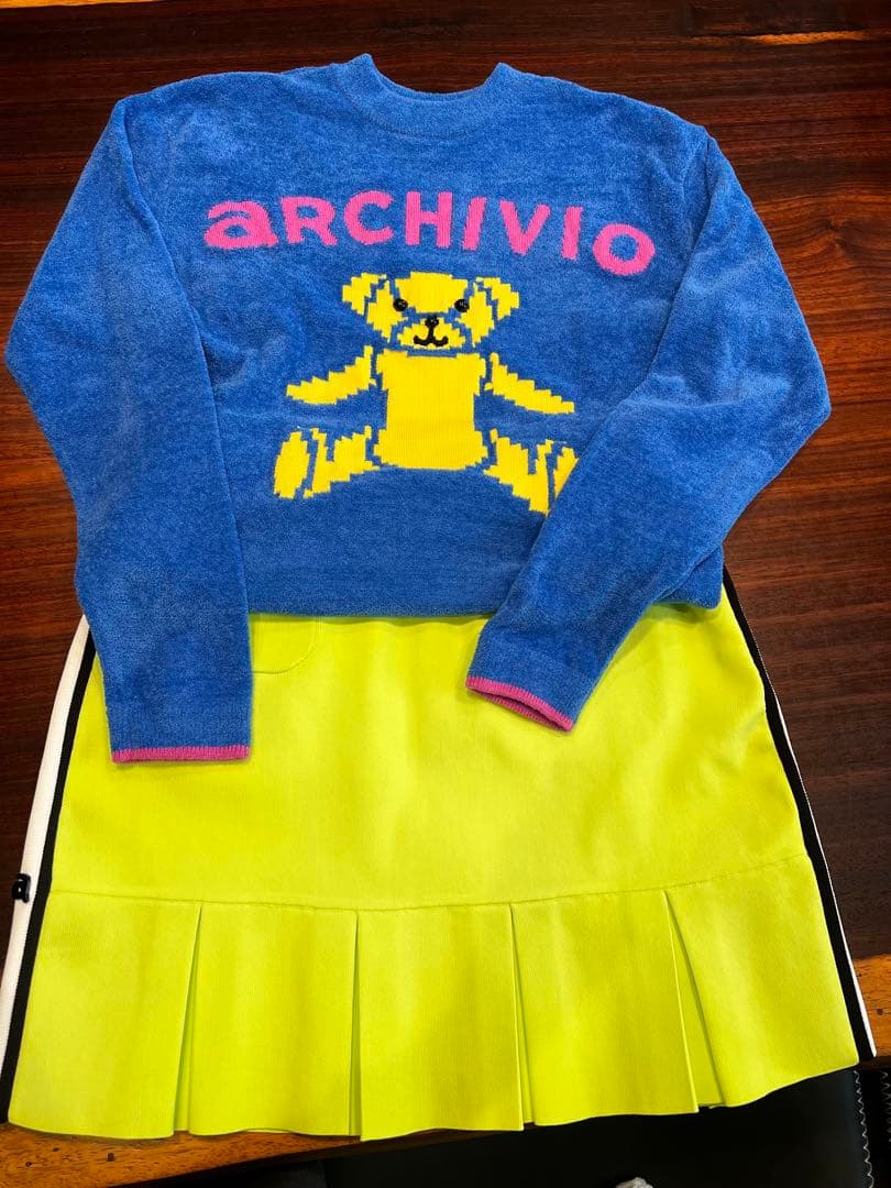 ARCHIVIO セーターとスカートセット＊ソックス付き