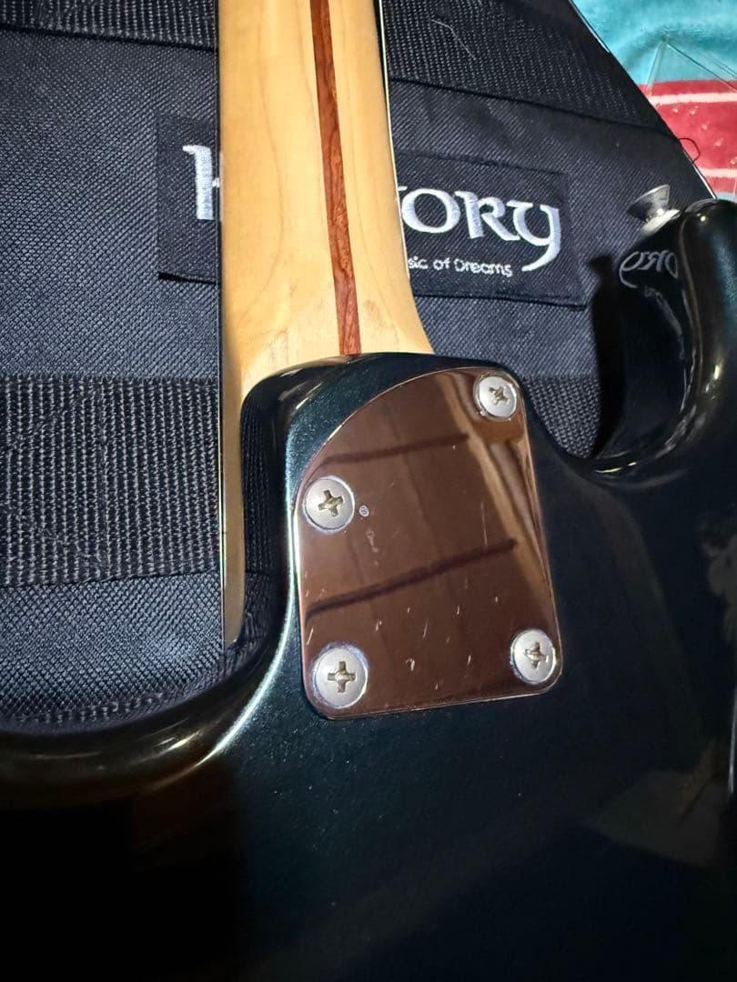 History エレキギター ダークグリーン