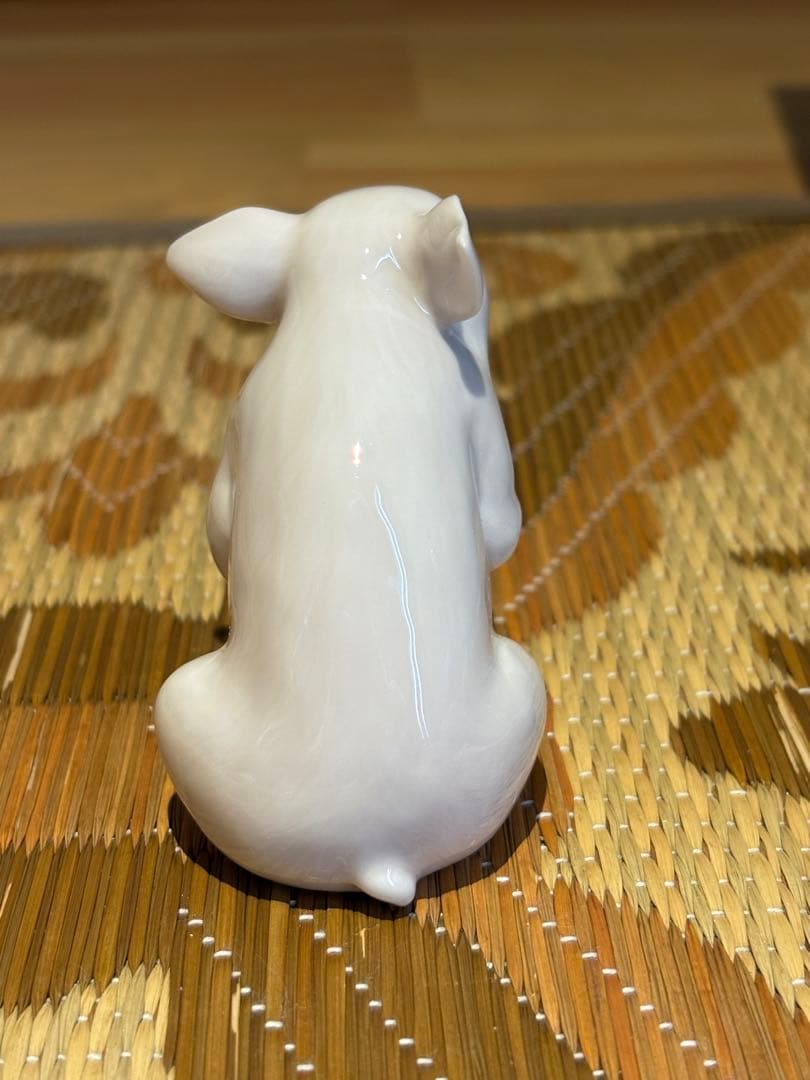 【LLADRO】幸運のブタ　絶版品　専用箱付き