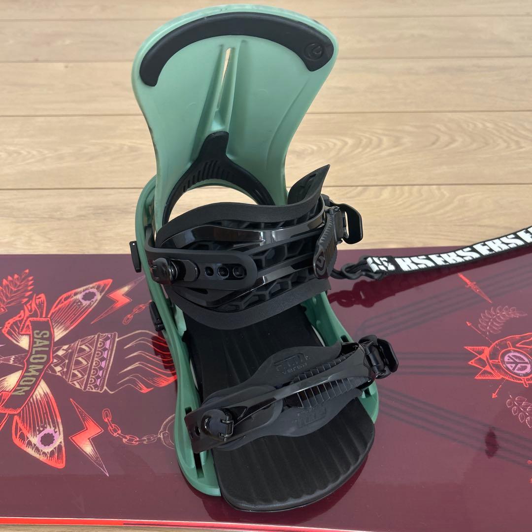 【即日発送狩野】レディース　SALOMON ボード　FLUX GX ビンディング