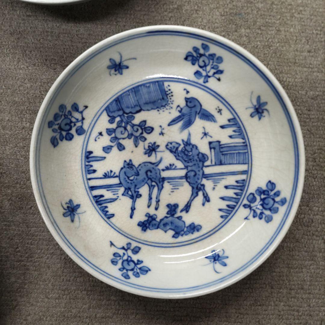 昔のお皿　5枚　D130