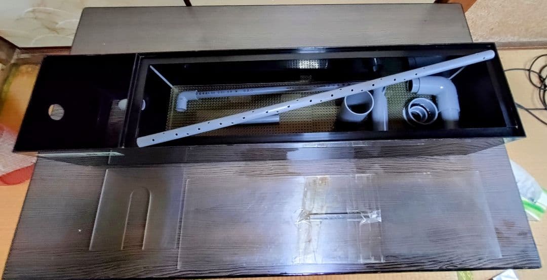 レイシーフィルターRF-90　ポンプP-425Aと接続アクセサリー濾材のセット