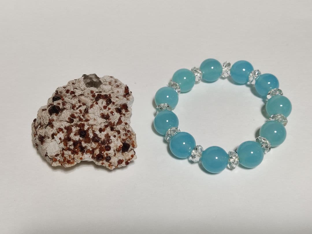 パワーストーン　天然石　ガーネット　原石　60g　No.518