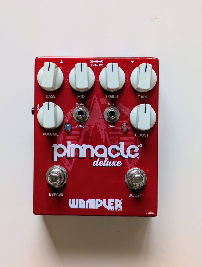 Wampler Pinnacle Deluxe V2 ギターエフェクター