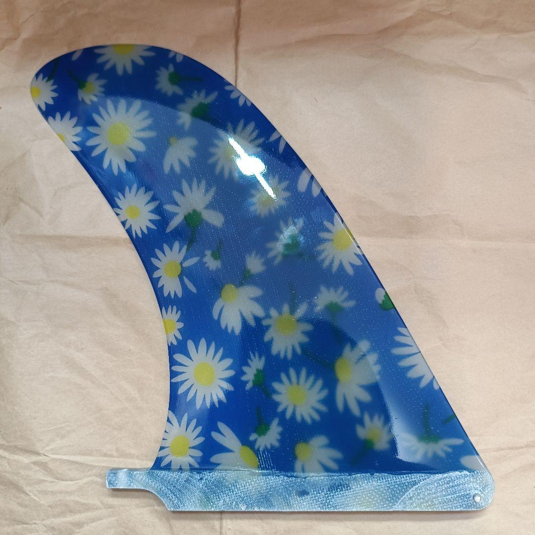 ラスト1セット　アートグラス　10,5インチ センターフィン　ロングボード