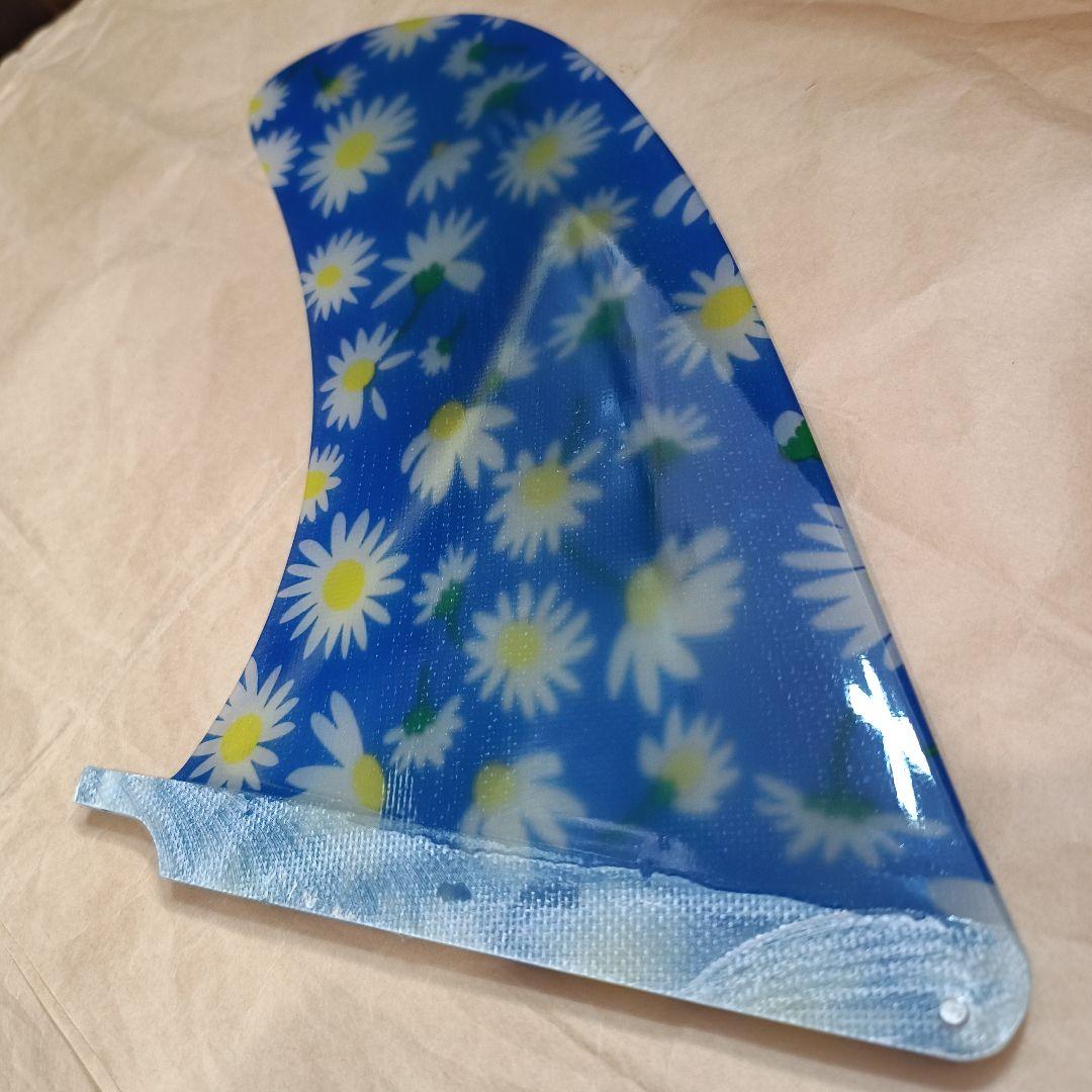 ラスト1セット　アートグラス　10,5インチ センターフィン　ロングボード