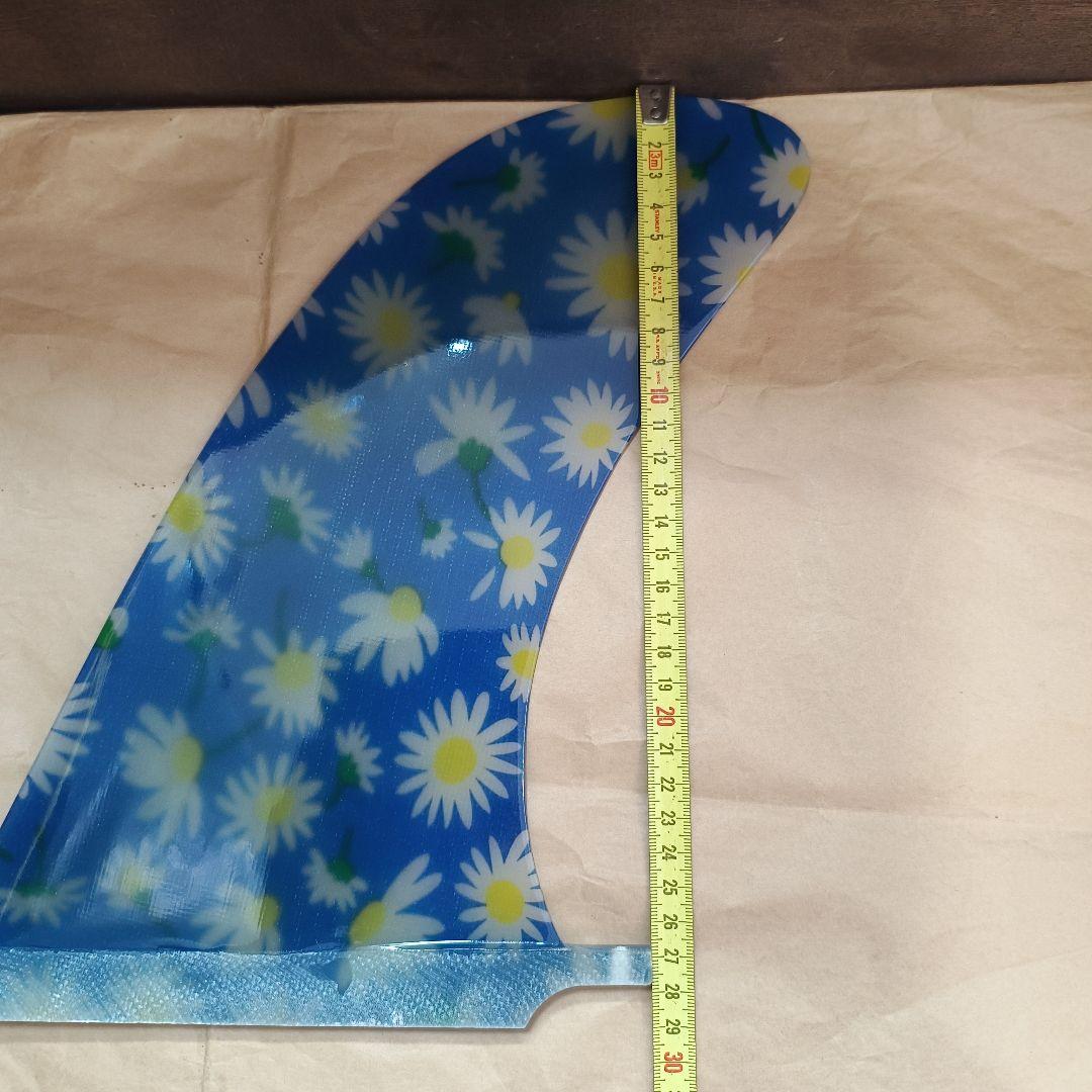 ラスト1セット　アートグラス　10,5インチ センターフィン　ロングボード