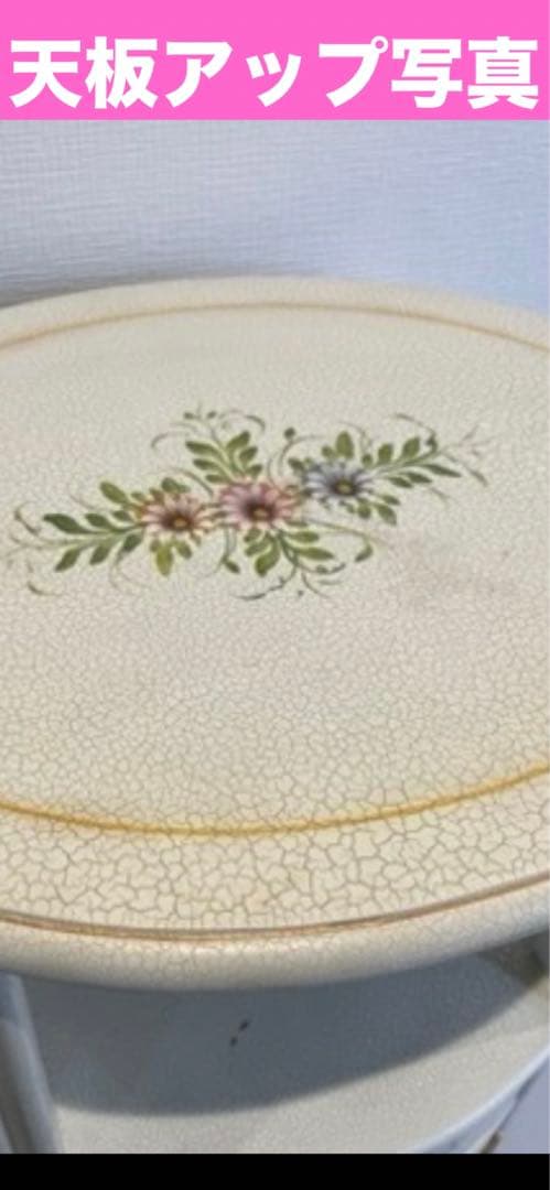 希少♦️ハンドペイント♦️ロココ アンティーク♦️コンソール キャビネット♦️送料込