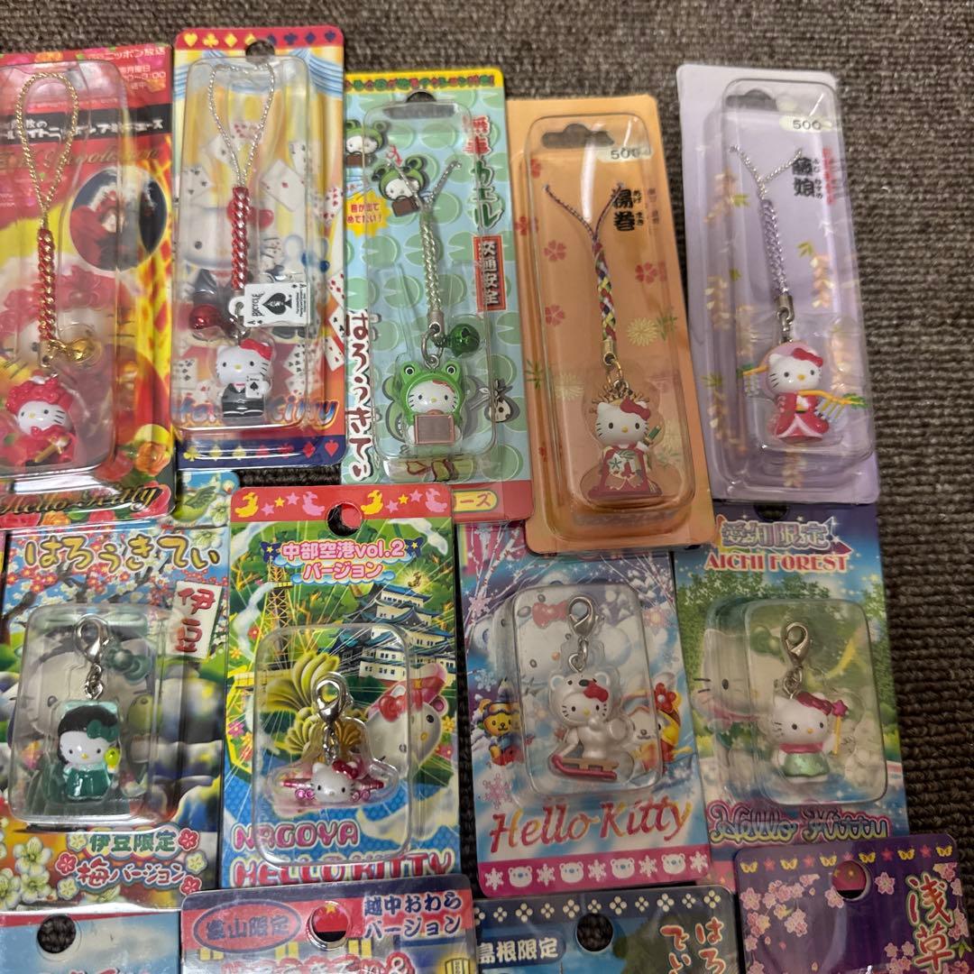 ハローキティ ストラップ キーホルダー 根付け グッズ 36個 まとめ