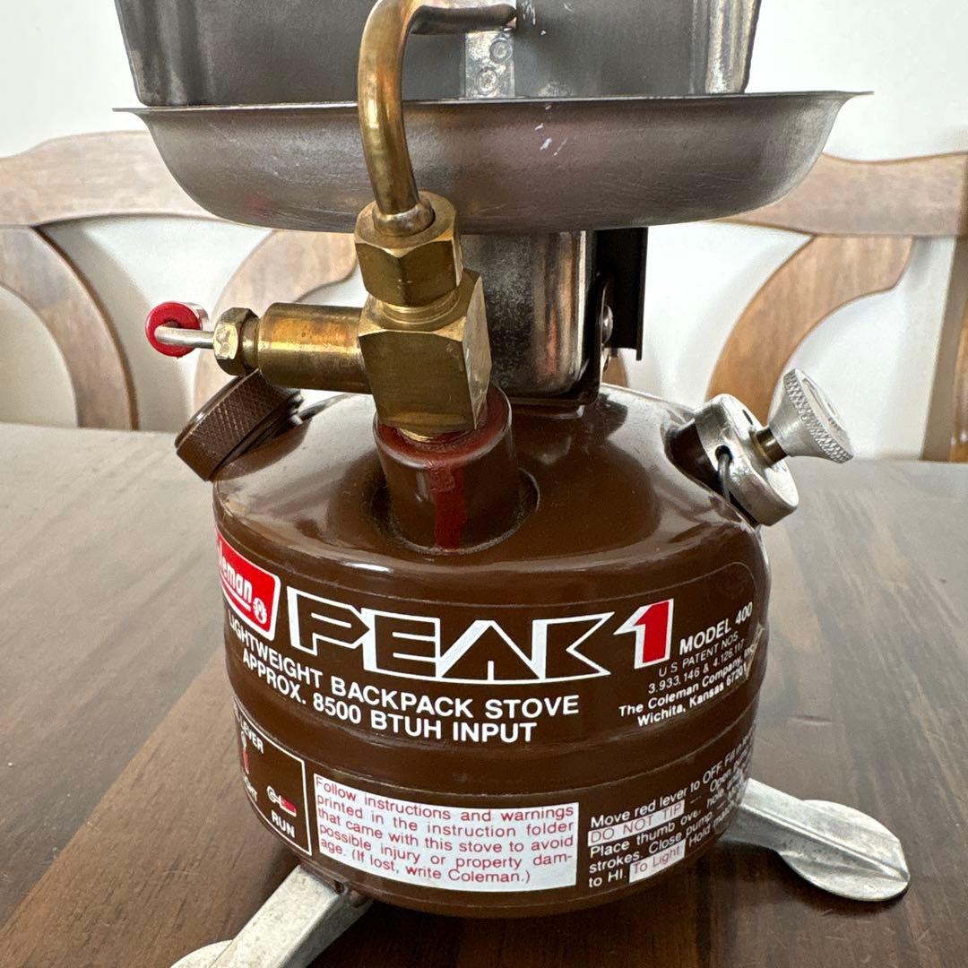 coleman peak1 ストーブ　ランタン
