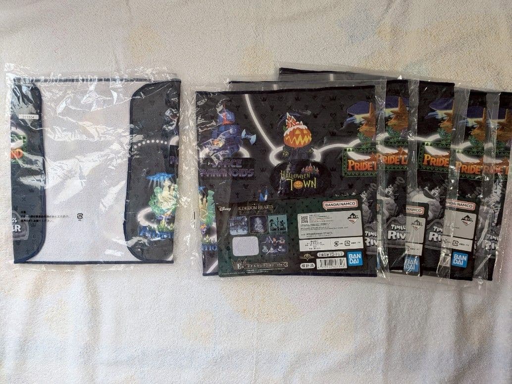 キングダムハーツ一番くじタオル、コップセット