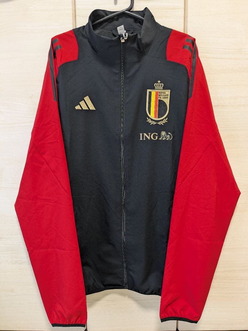２０２４シーズン　ベルギー代表　トレーニングジャケット