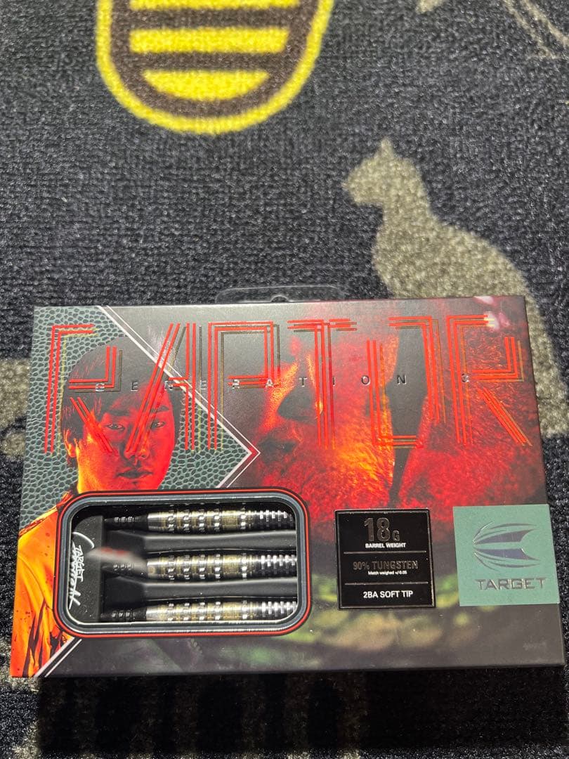 ラプター G3 西谷譲二モデルRAPTOR ダーツ 90%タングステン3本セット