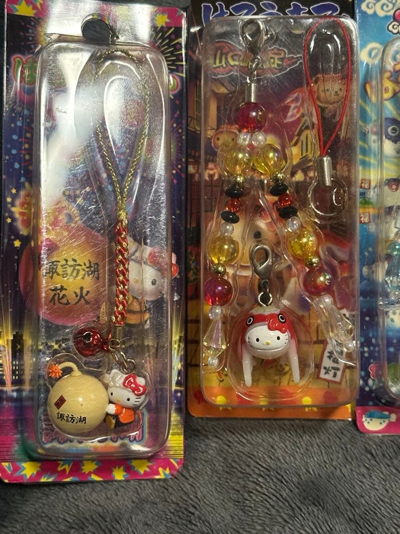 ハローキティ ご当地ストラップまとめ売り