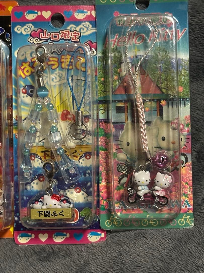ハローキティ ご当地ストラップまとめ売り