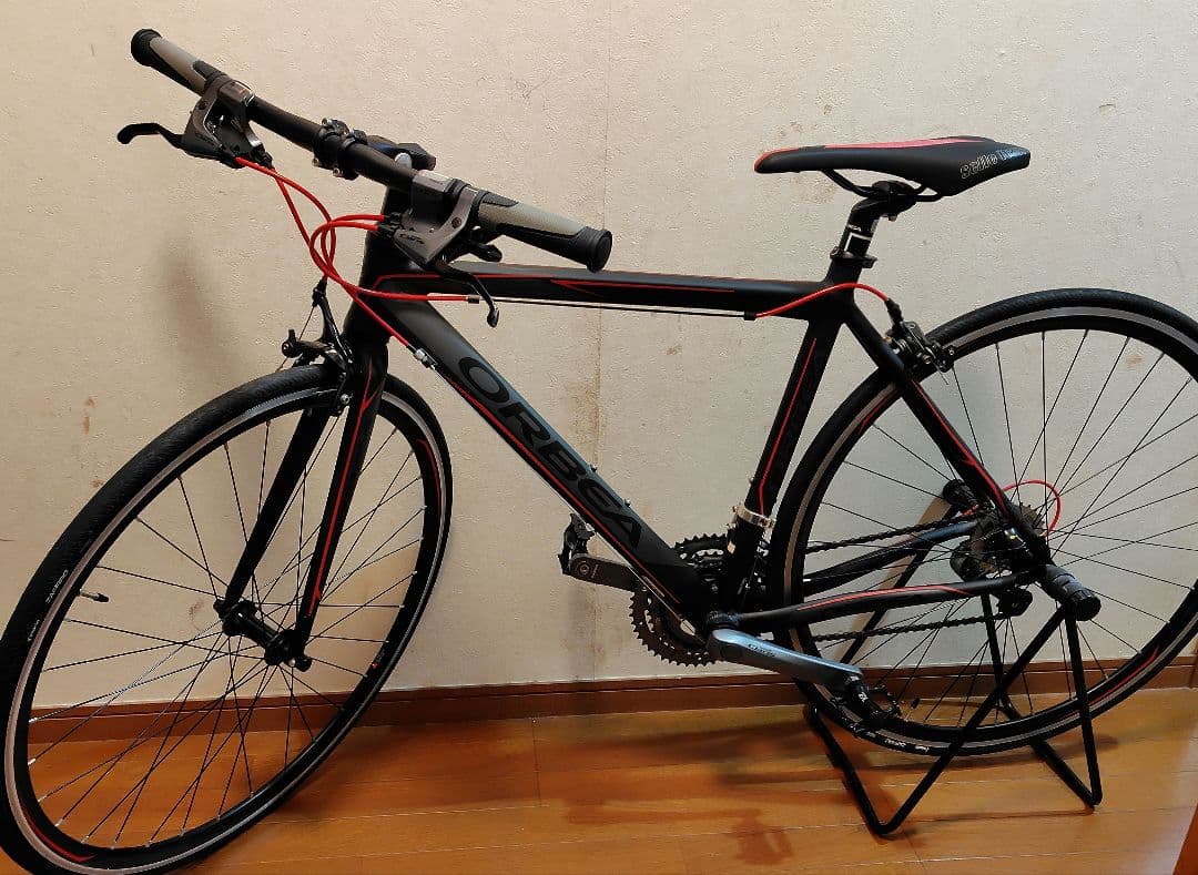 オルベア アクア グレー/レッド