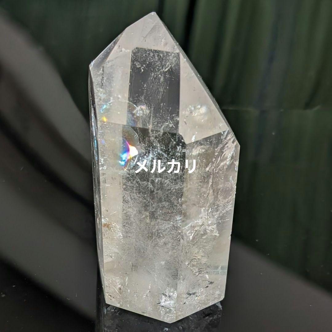 ブラジル産 水晶 ポリッシュポイント 約 458 ｇ