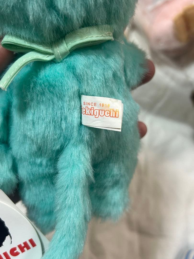 【希少品】モンチッチ 30周年トーンシリーズ ミントグリーンセキグチぬいぐるみ