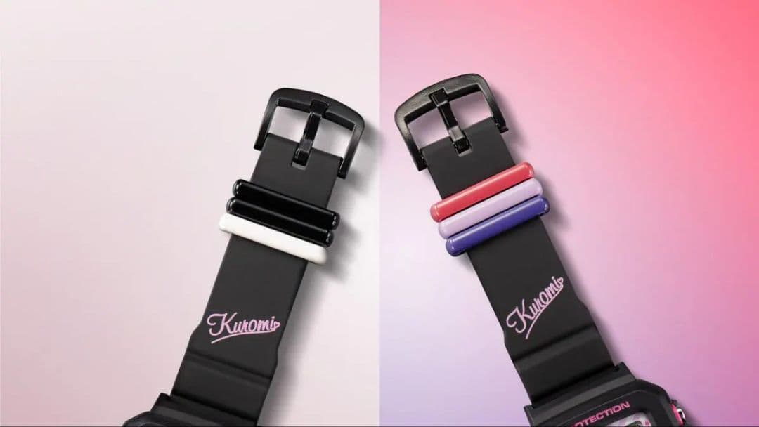 【レア　新品未使用】BABY-G 「クロミちゃん」コラボモデル　デジタル腕時計