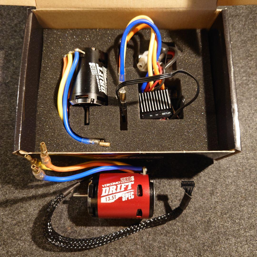 ヨコモ　BL-SP4 ZERO Sモーターセット　13.5+10.5　プログラマ