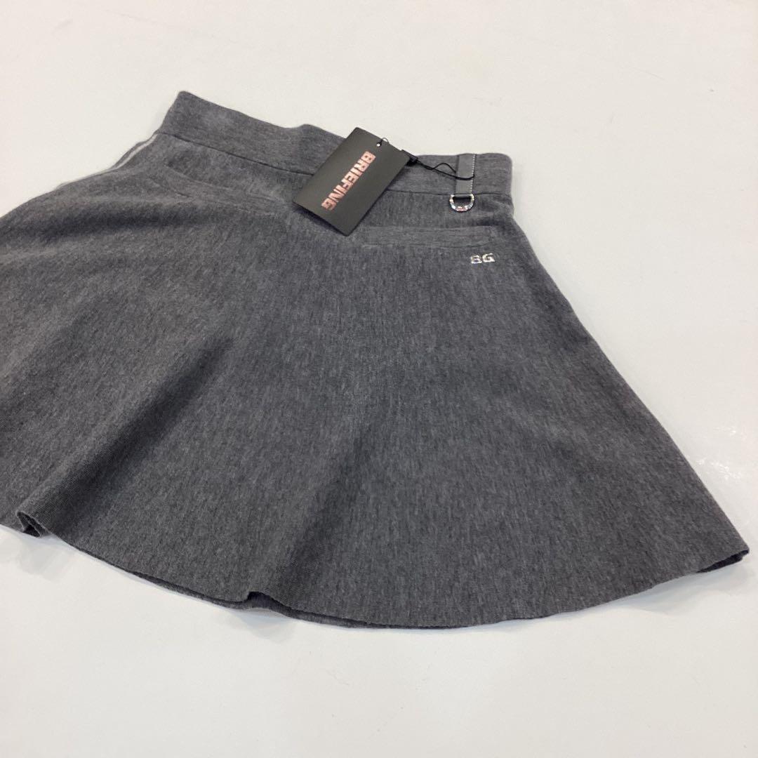 BRIEFING 新品　CL GLITTER LINE KNIT SKIRT S