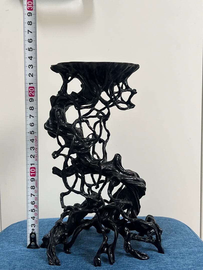 黒色樹脂製置物 鉢台 BONSAI-POT-STAND