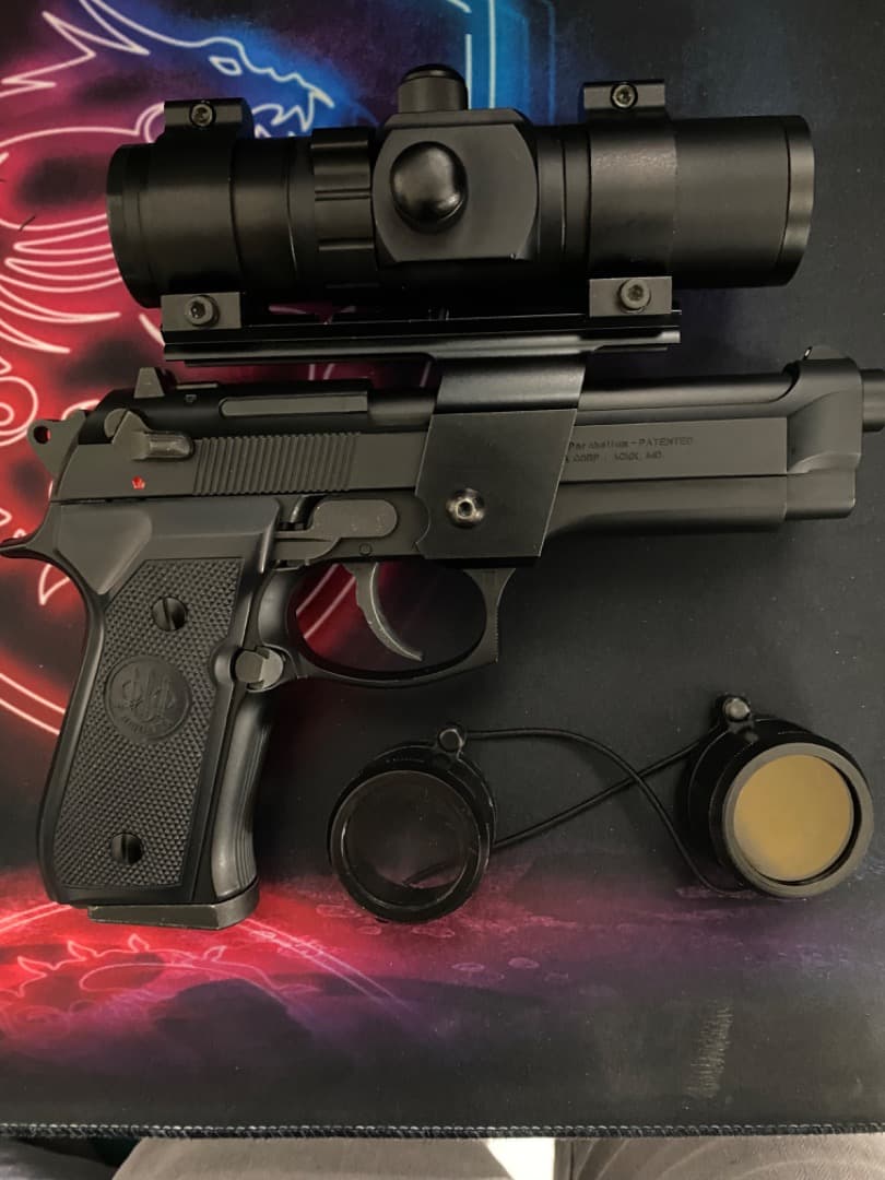 WA M92FS ガスガン 光学サイト付き「ACEPOINT Ⅲ ドットサイト」