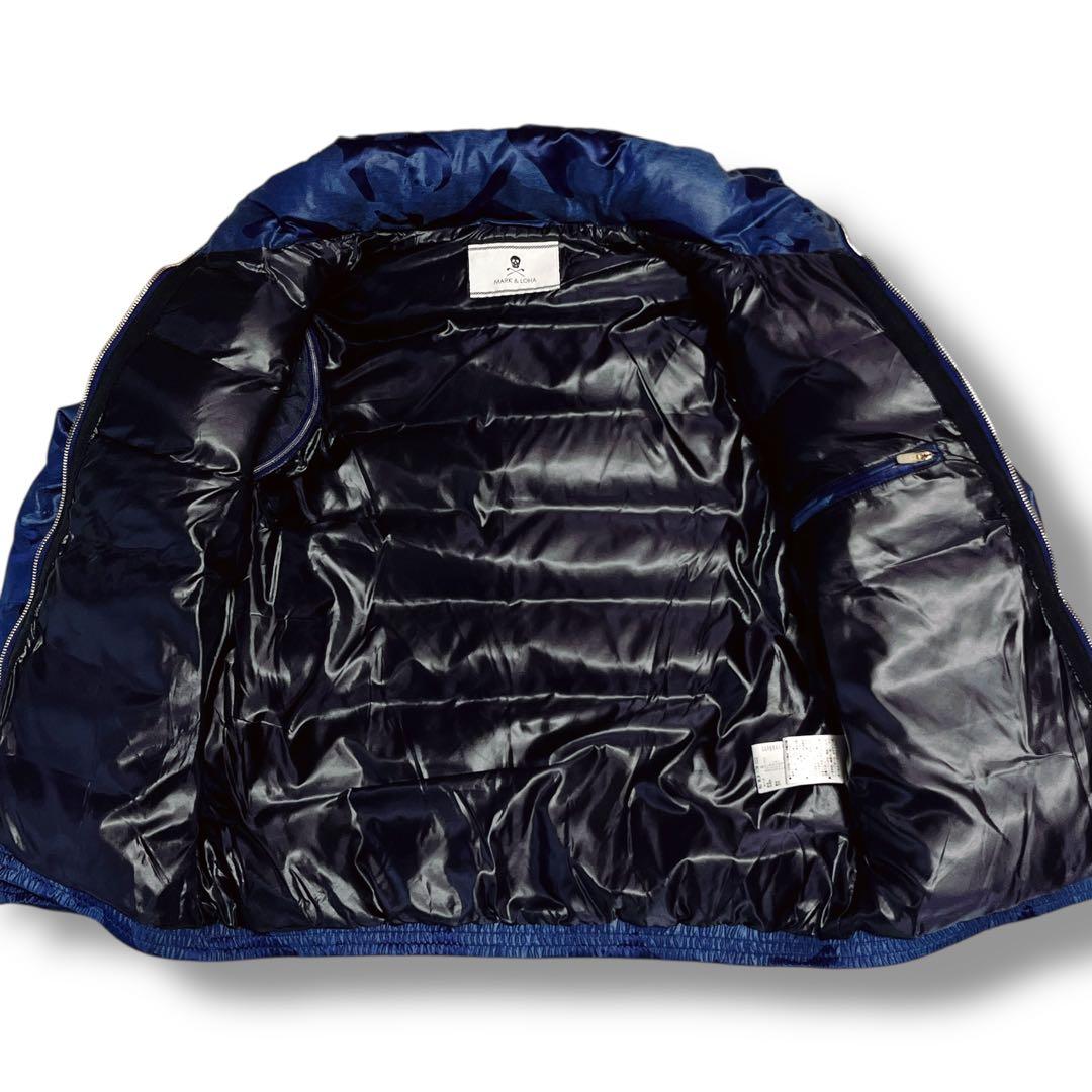 MARK & LONA ゴルフ 4way ダウンジャケット ベスト スカル 迷彩