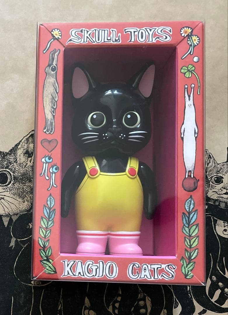 ヒグチユウコ　ムスタ　フィギュア　ボリス雑貨店　鉤尻尾キャッツ　MUSTA