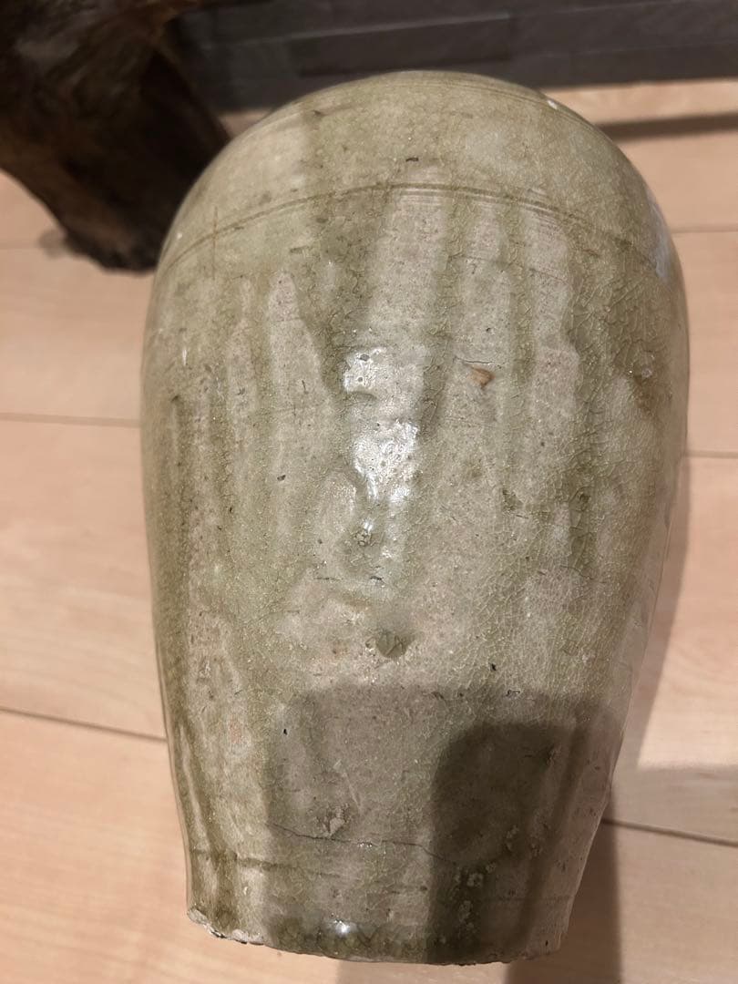 古瀬戸灰釉瓶子かも