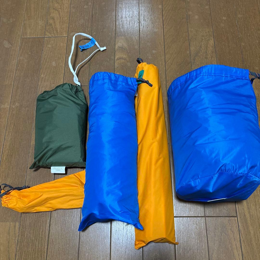 山岳テントセット VS-40 & グランドシート VL44GS