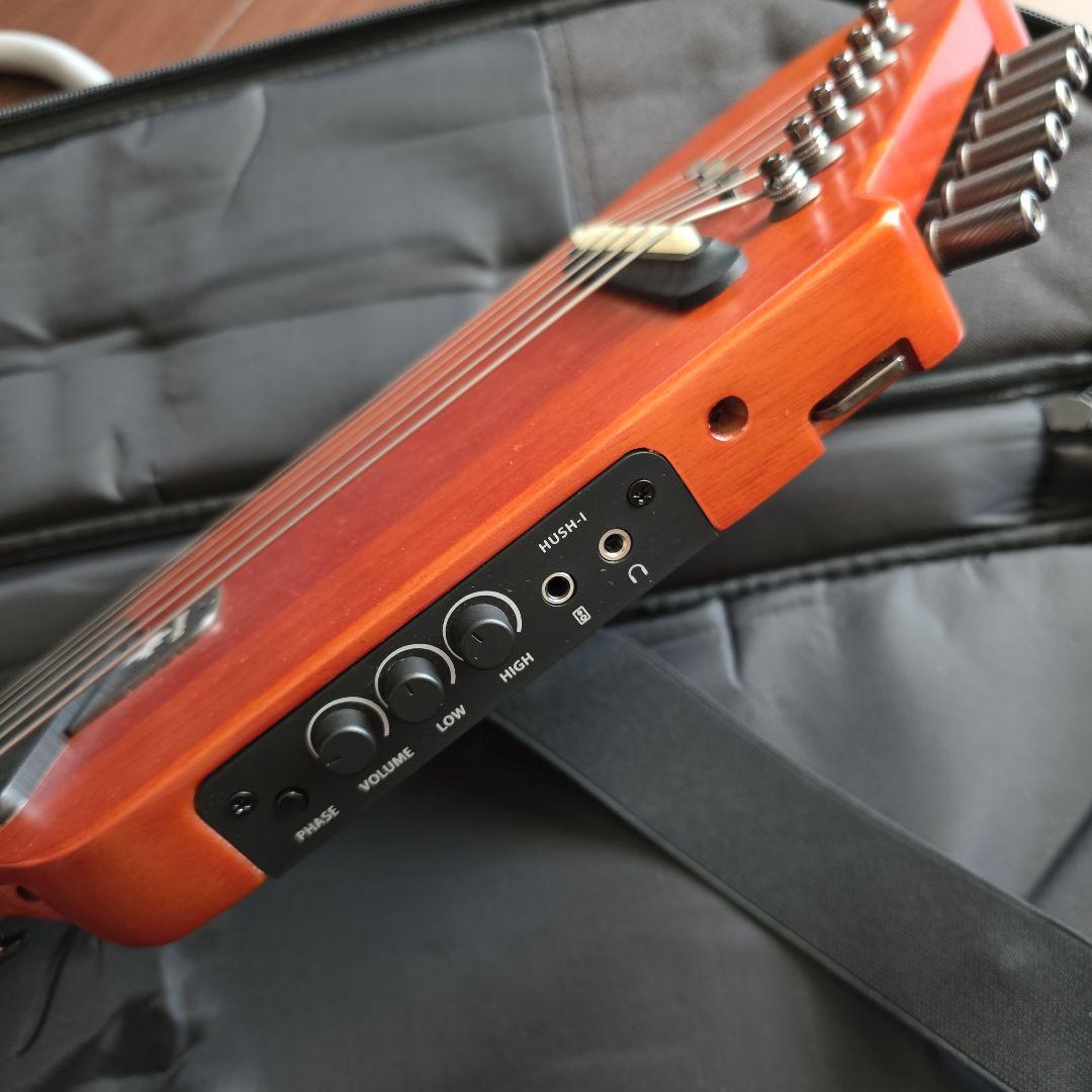 ジャズギター　トラベルギター　ドナーサイレントギター　アコースティックギター