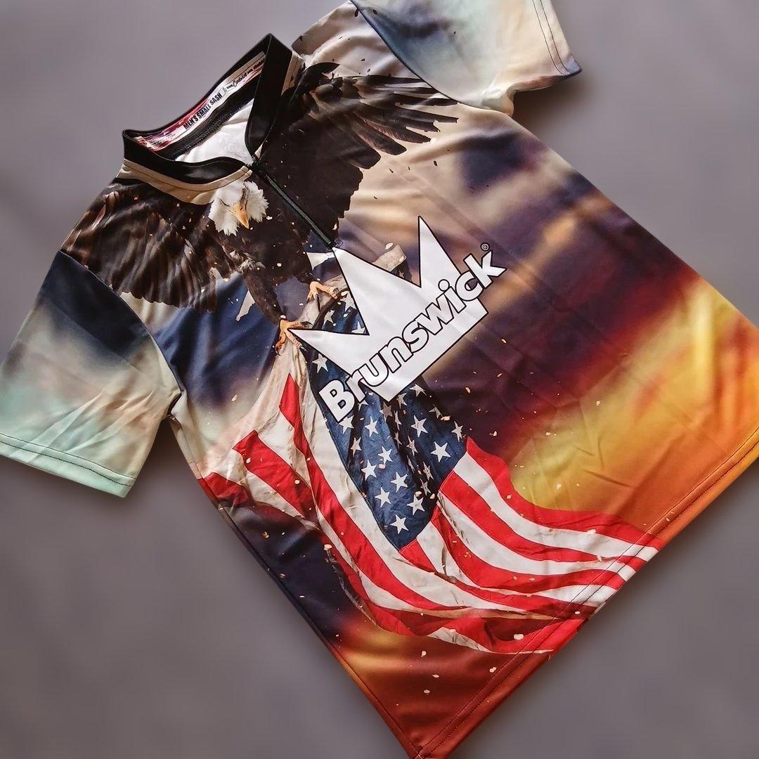 ✨新品✨ボウリングウェア　ブランズウィック　日本サイズM　アメリカンイーグル