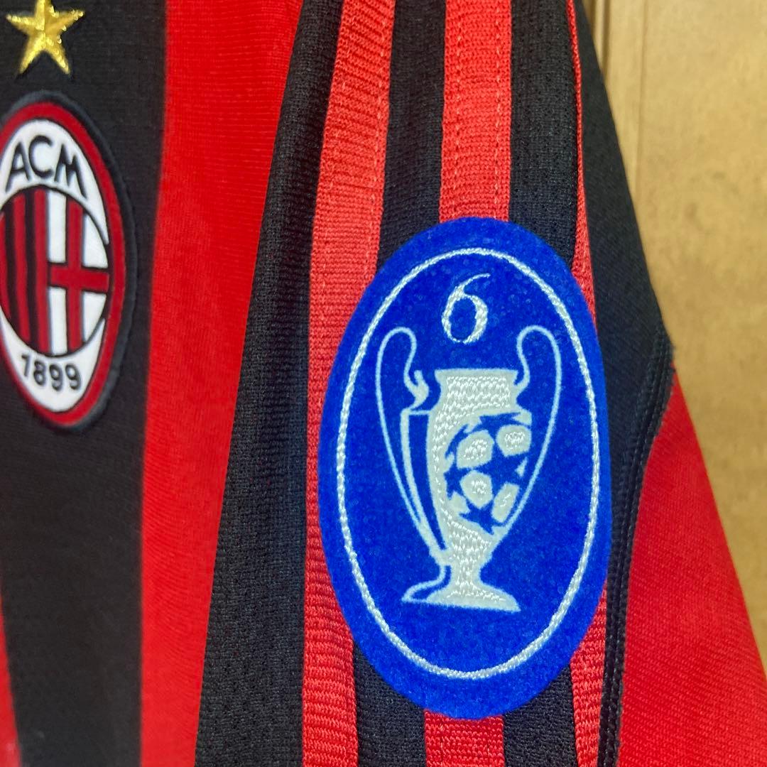 ACミラン　ユニフォーム　長袖　背番号4